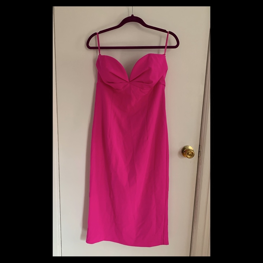 Bardot pink fucsia never worn dress